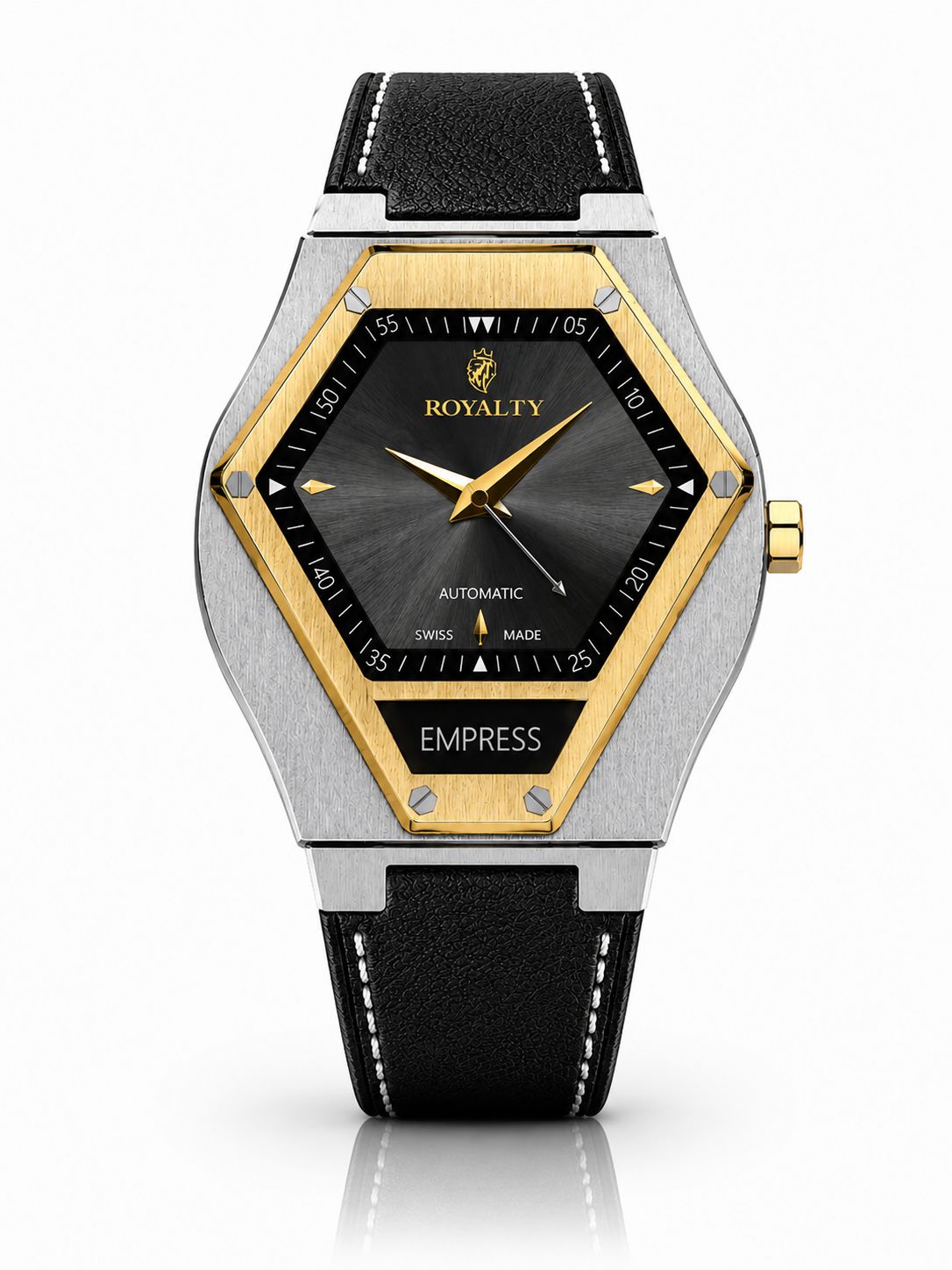 ROYALTY Empress — Two-Tone • Onyx Calf